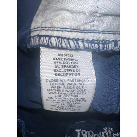 Gap 1969 Kids Boys Size 12 Jeans Blue Polka Dot Super Skinny Mid Rise Denim - Picture 11 of 11